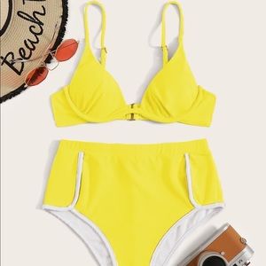 Yellow bikini set